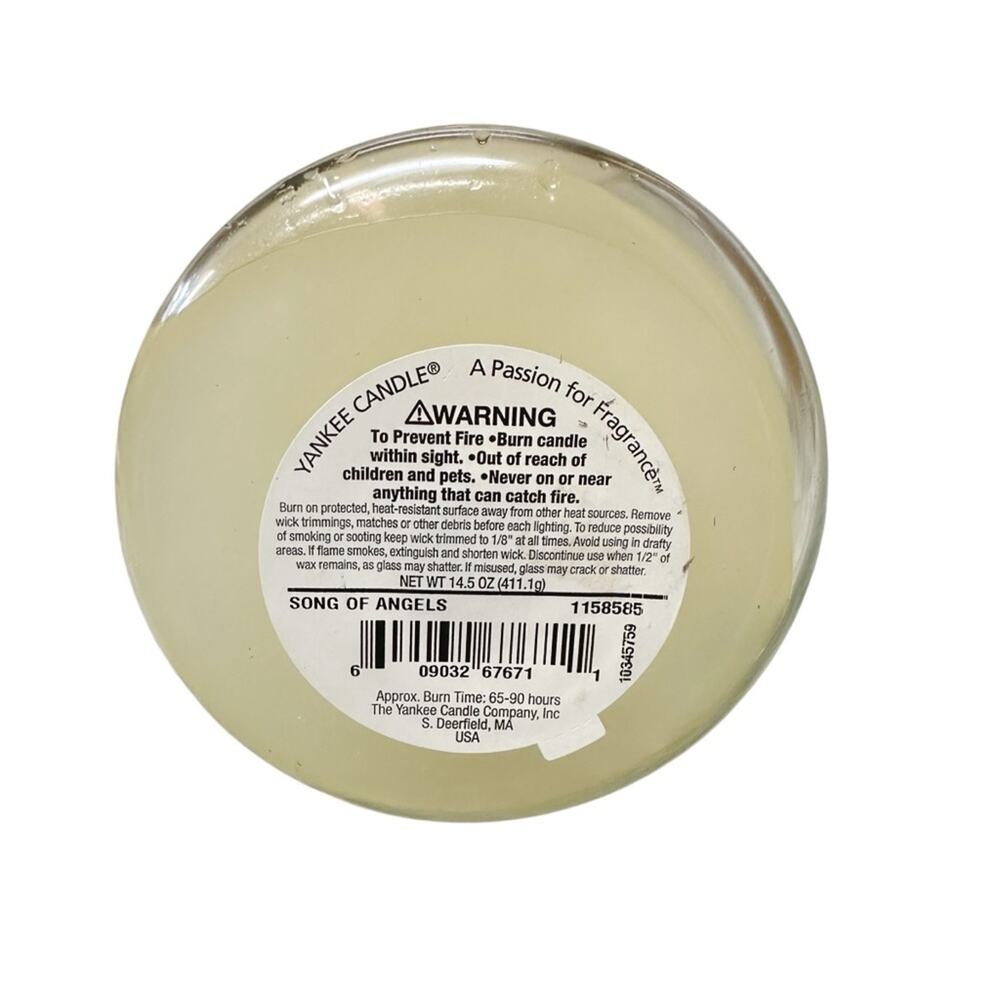 Yankee Candle Song of Angels Jar Candle 14.5oz NEW - Picture 4 of 5